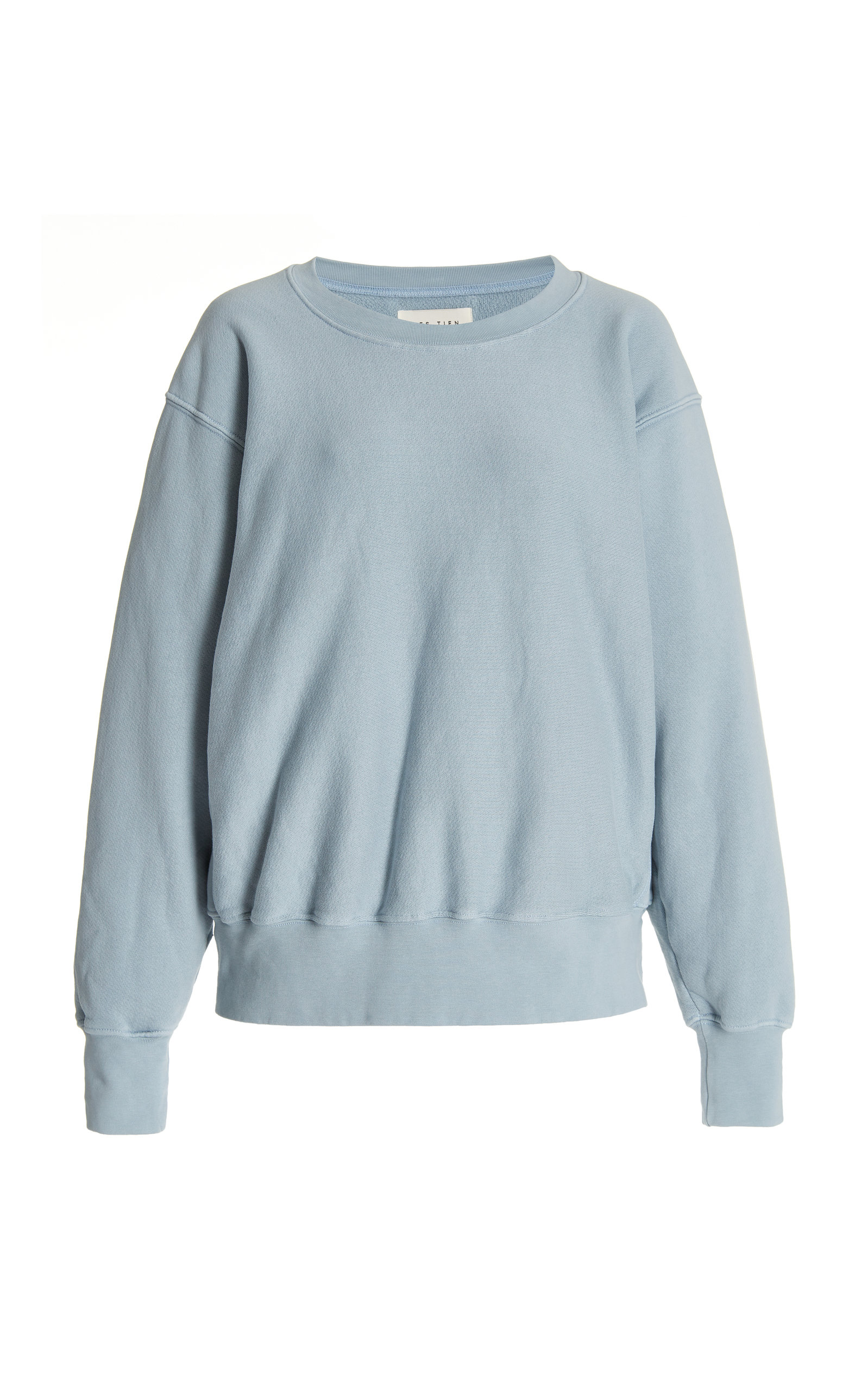 Les Tien Grey Heavyweight Crop Sweatshirt | Smart Closet