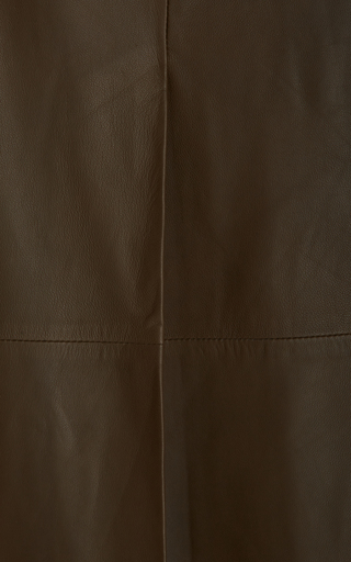 Leather Trench Coat展示图