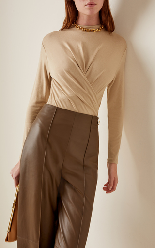 Draped Crepe Bodysuit展示图