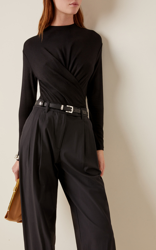 Draped Crepe Bodysuit展示图