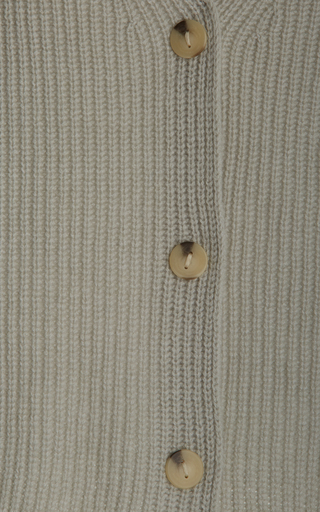 Ribbed Cashmere Cardigan展示图