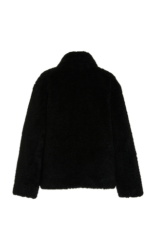 Textured Faux Fur Jacket展示图