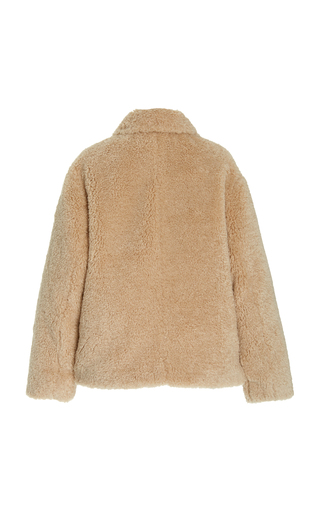 Textured Faux Fur Jacket展示图