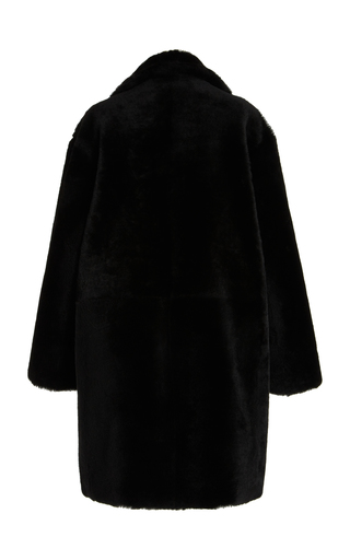 Longline Shearling Coat展示图