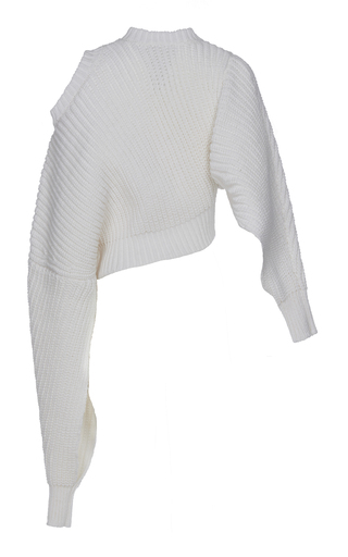 Ribbed-Knit Merino Wool-Blend Sweater展示图