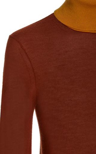 Bi Costa Cashmere-Silk Turtleneck展示图