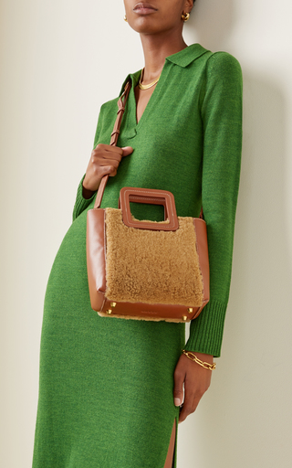 Mini Shirley Shearling Bag展示图