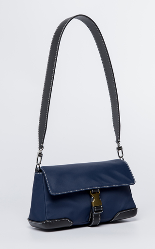 Izzy Convertible Nylon Leather Shoulder Bag展示图