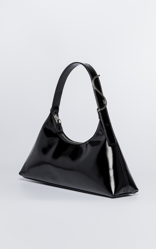 Estelle Patent Leather Shoulder Bag展示图