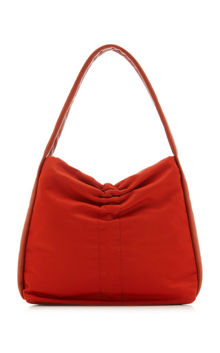 Felix Ruched Nylon Shoulder Bag展示图