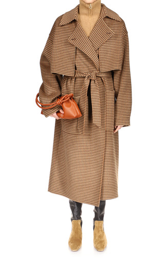 Ara Wool-Silk Trench Coat展示图