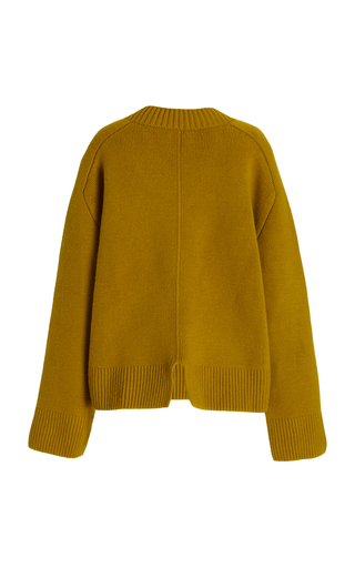 Isabelle Ribbed Relaxed Cashmere Sweater展示图