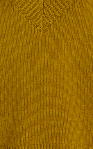 Isabelle Ribbed Relaxed Cashmere Sweater展示图