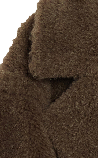 Cristin Alpaca-Blend Teddy Coat展示图