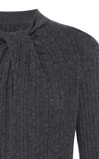 Rae Tie-Effect Merino Wool And Cashmere-Blend Jumper展示图