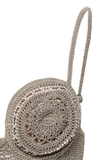 Crochet-Knit Cropped Top展示图