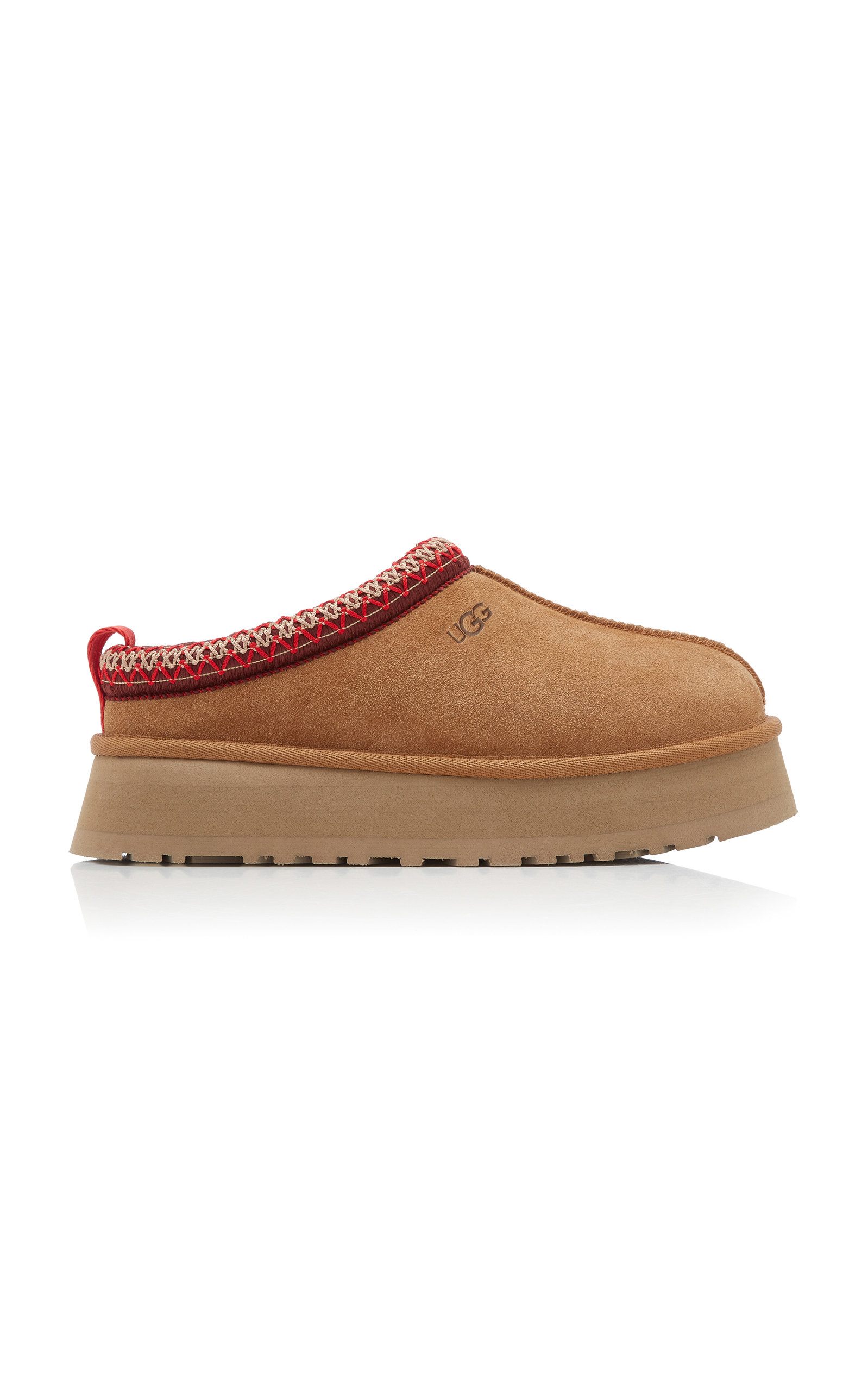 Tazz Suede Platform Slippers