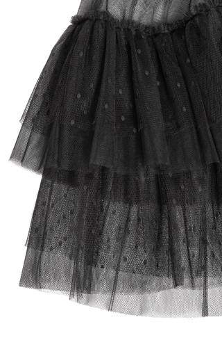 Tiered Swiss Dot Tulle Skirt展示图