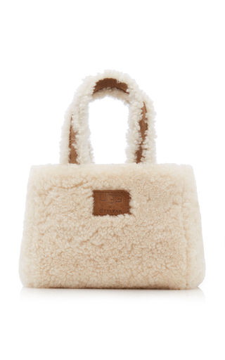 x Telfar Small Reversible Shearling Shopper Tote展示图