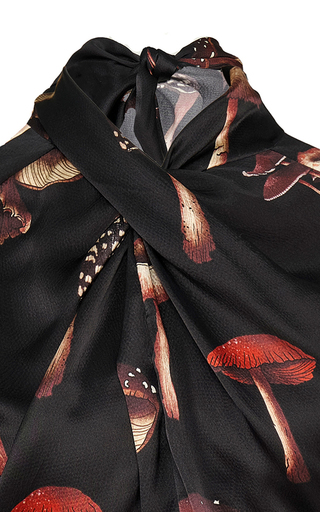 Serendipitous Printed Silk Top展示图