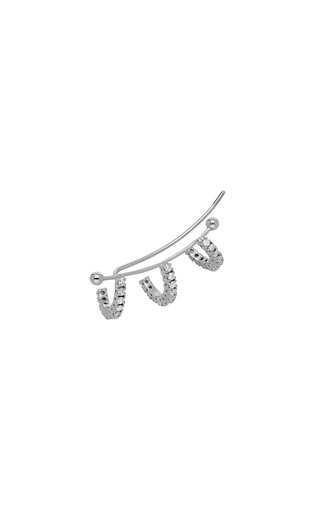 18K White Gold 1987 Cuff Earring展示图