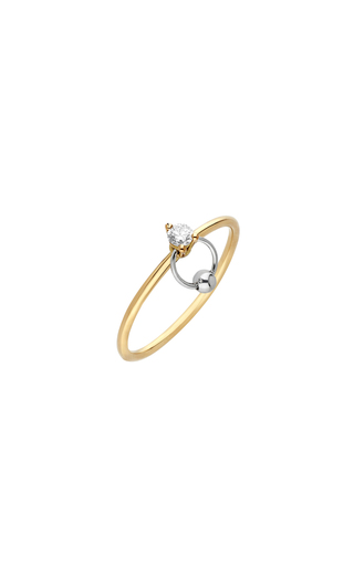 18K Yellow Gold Two In One Ring展示图