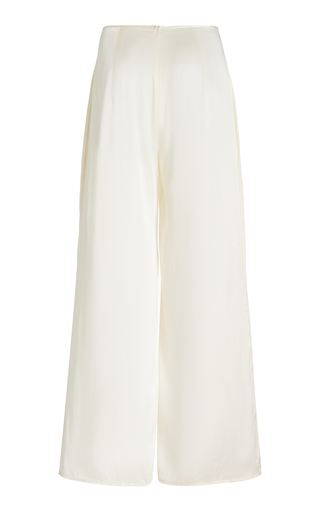 Kora Wide-Leg Silk-Bland Pants展示图