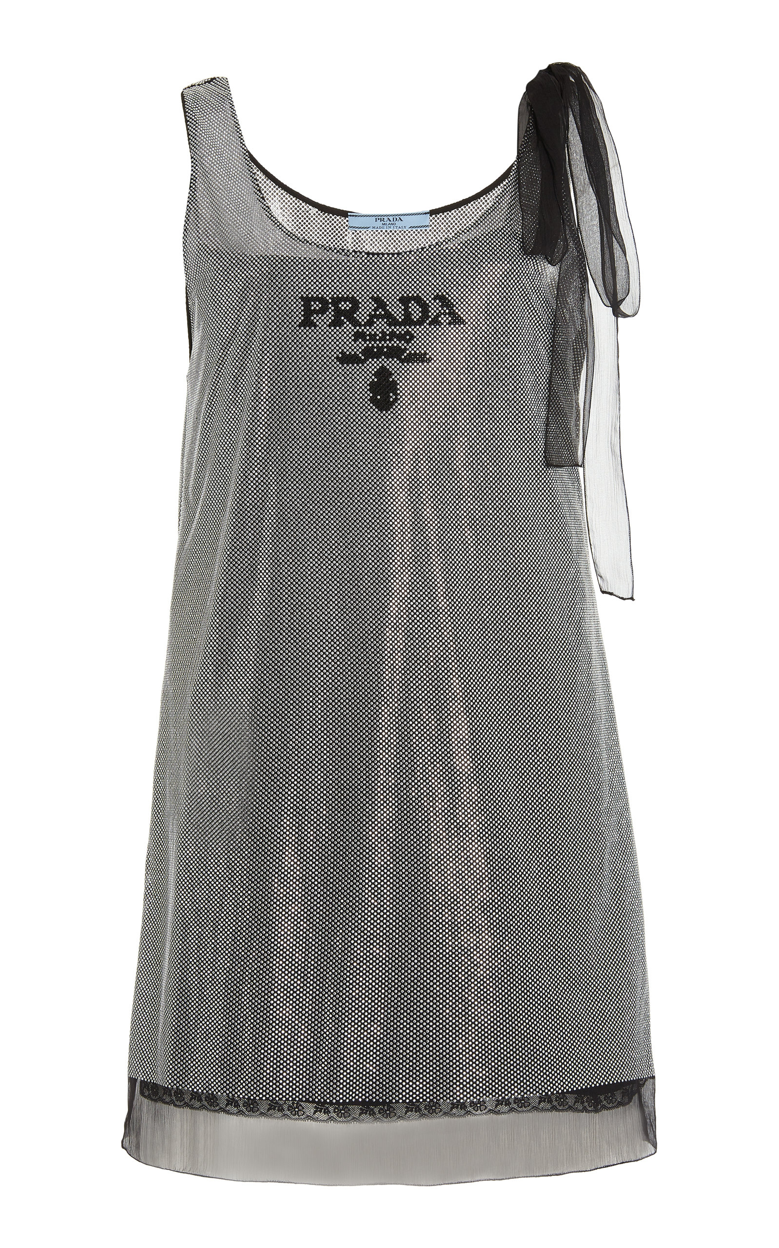 prada embellished dress