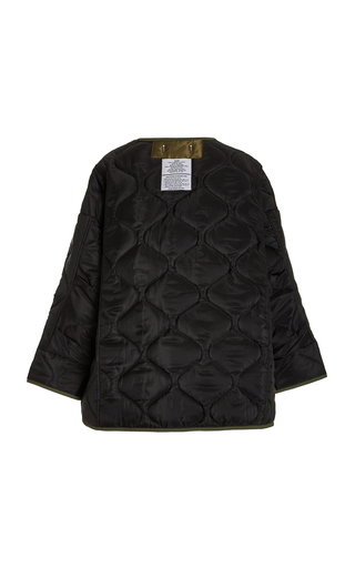 Teddy Oversized Quilted Jacket展示图