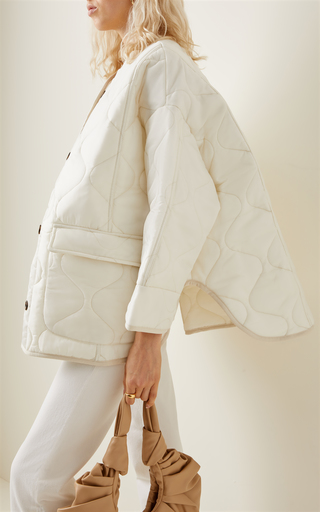 Teddy Oversized Quilted Jacket展示图