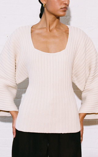 Jocelyn Organic Cotton-Knit Sweater展示图