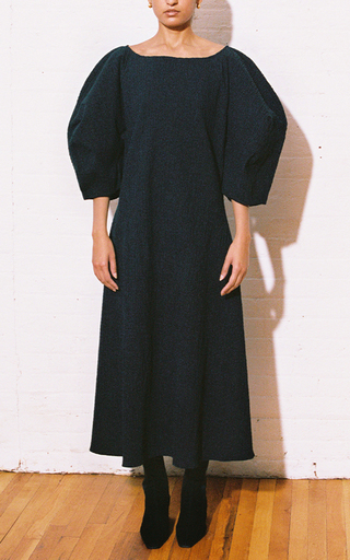 Cecilia Belted Organic Cotton-Blend Dress展示图