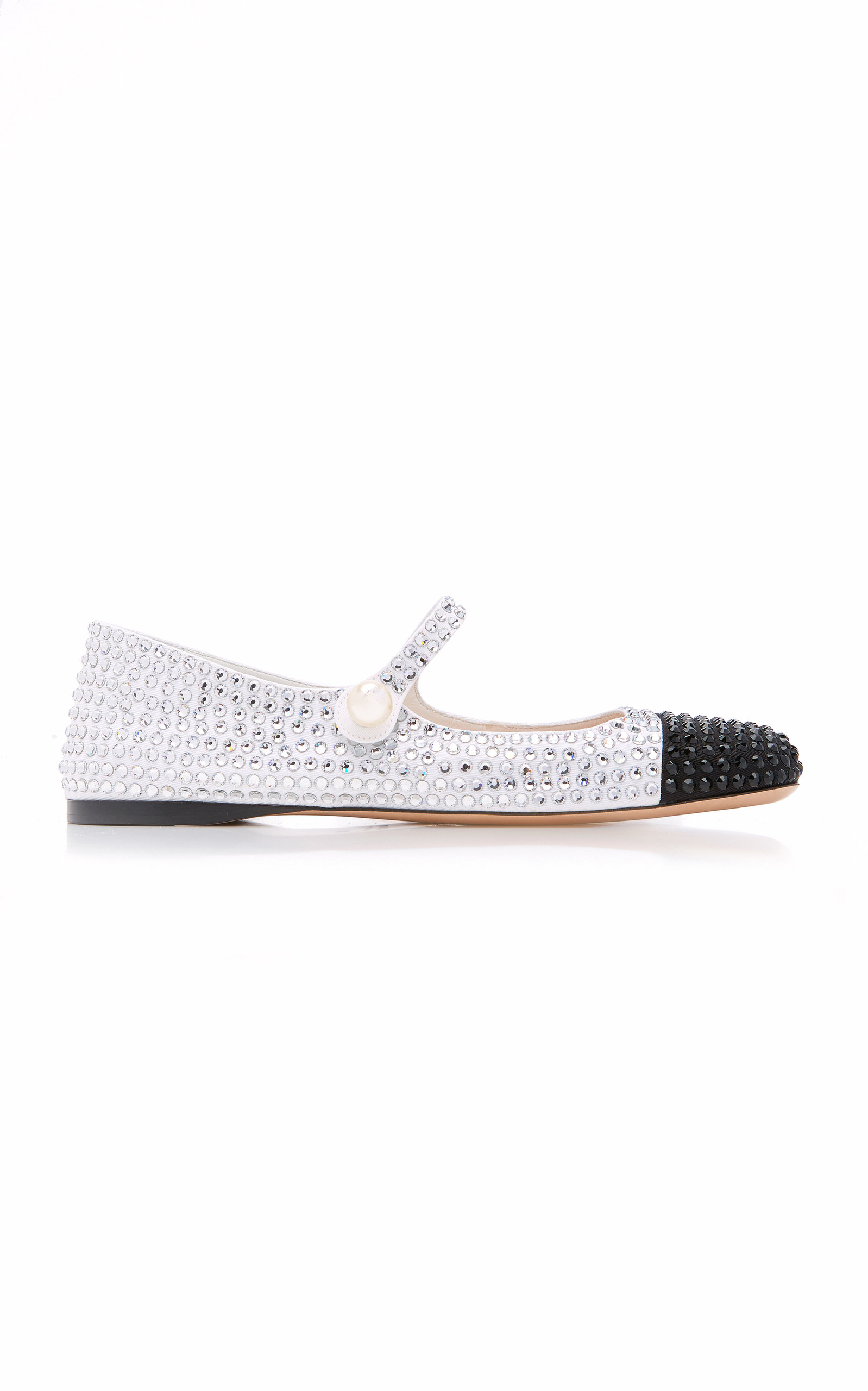 Miu Miu, Shoes, Miu Miu Crystal Velvet Bow Loafers