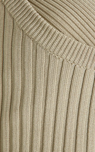 Jayline Layered Ribbed-Knit Top展示图