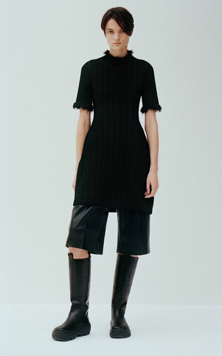 Sculpted Knit Mini Dress展示图