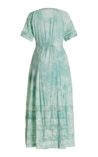 Edie Tie-Dye Cotton Maxi Dress展示图