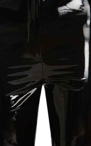 June Faux Patent-Leather Pants展示图