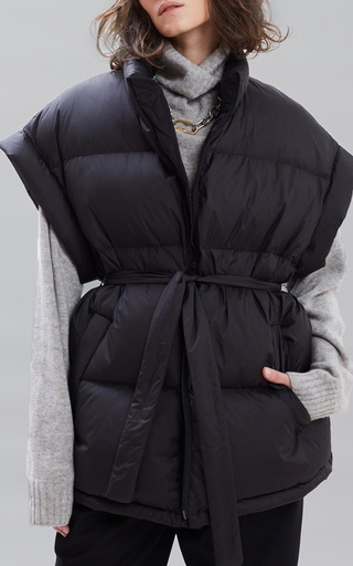 Aspen Shell Puffer Vest展示图