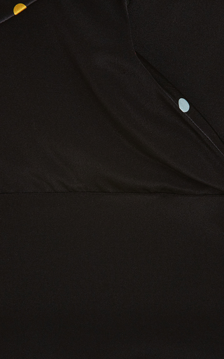 Alban Cutout-Sleeve Silk Top展示图