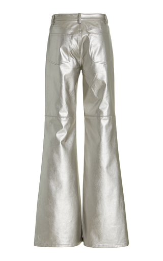 Bastien Fringed Metallic Flared Pants展示图