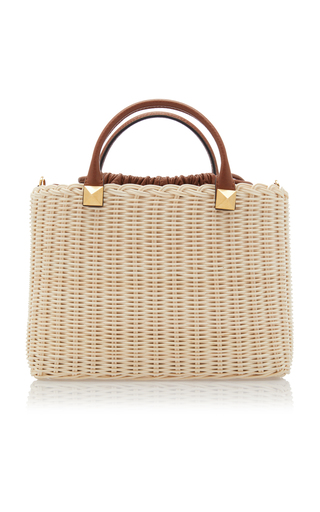 Valentino Garavani Vlogo Signature Small Basket Bag展示图