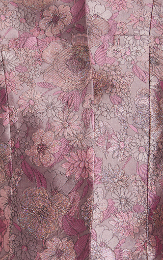 Metallic Floral Silk-Blend Jacquard Jacket展示图