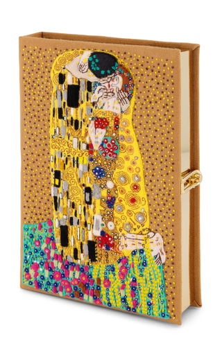 The Kiss Klimt Canelle Book Clutch展示图