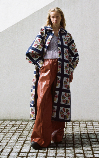 Pippen Patchwork Quilted Cotton Coat展示图