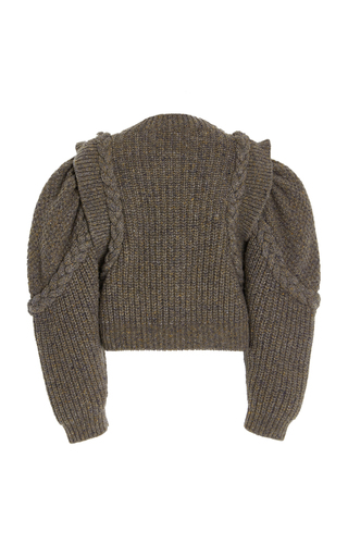 Giada Braided Wool-Knit Sweater展示图