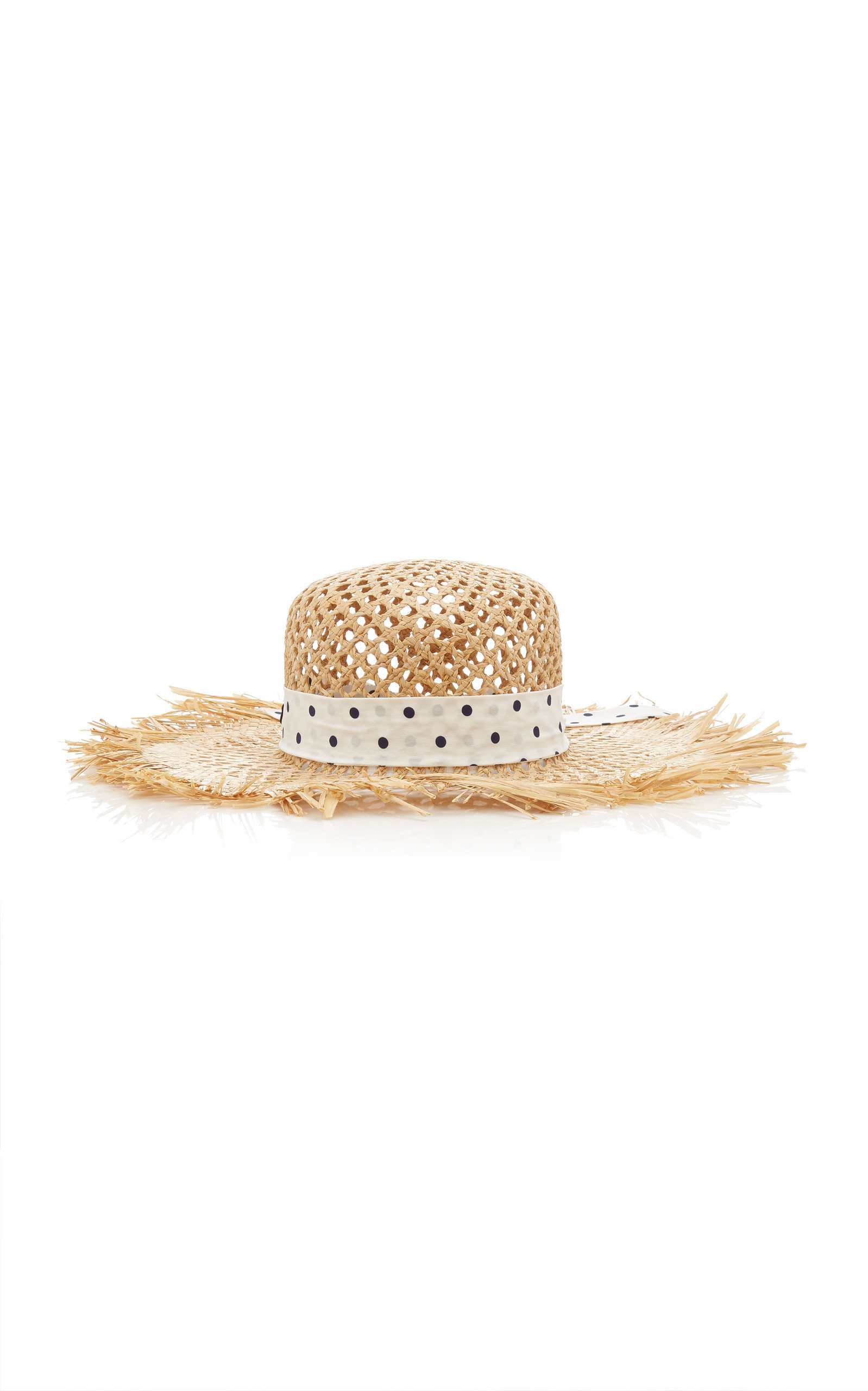 Frayed Straw Sun Hat