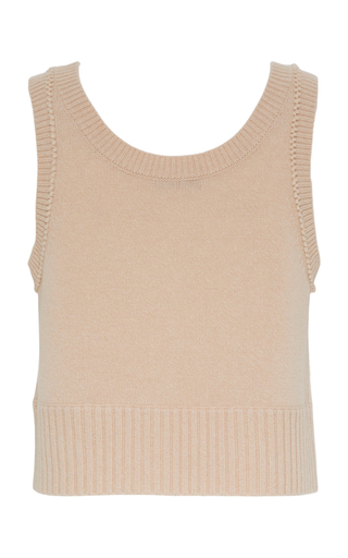 Modern Statements Wool-Cashmere Crop Top展示图