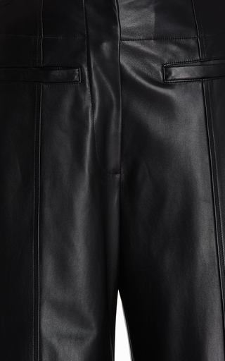 Leather Straight-Leg Pants展示图