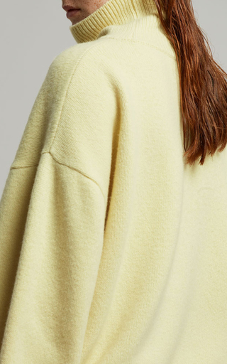 Joya Oversized Wool-Blend Turtleneck Sweater展示图