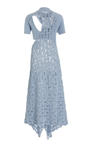 Gwyneth Crochet Cotton Midi Dress展示图